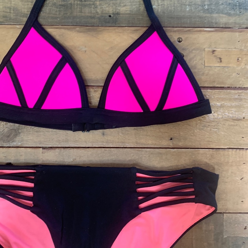 PINK Victoria's Secret Swim triangle bikini